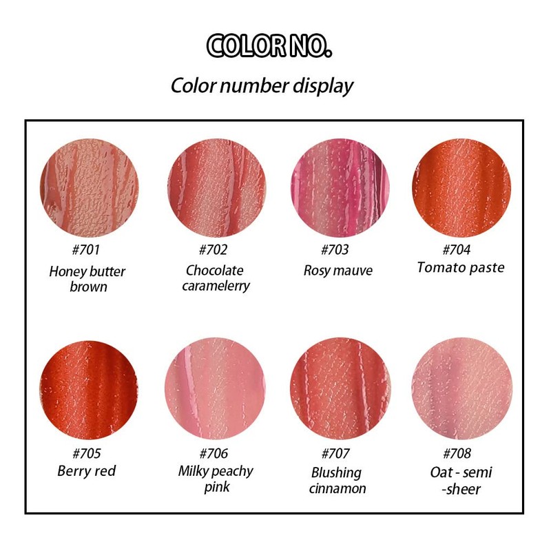 Tinted Lip Balm|Lipstick|Lip Gloss, Waterproof Long Lasting Lipstick for Lip