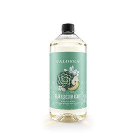 Caldrea Hand Soap Refill, Aloe Vera Gel, Olive Oil And Essential Oils To Cleanse And Condition, Pear Blossom Agave Scent, 32 Oz