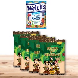 Mouse Safari Party Snacks, Favors and Decorations (Fruit Snacks 0.9oz -12 ct.)