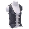 Jamin Leather® - 4'' Simulated Crystal & Leather Vest Extenders