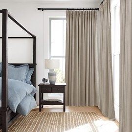 RYB Home Velvet Curtains 108 inches 2 Panels Set, Pinch Pleated Room Darkening Thermal Insulated Luxury Decor for Bedroom Parlor Nursery, Camel Beige, W66 x L108 inches