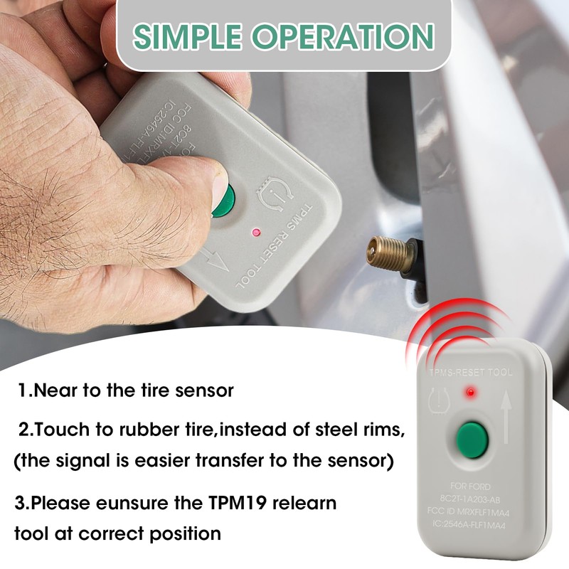 OddMart TPMS Relearn Tool, TPMS Reset Tool Tire Pressure Monitor
