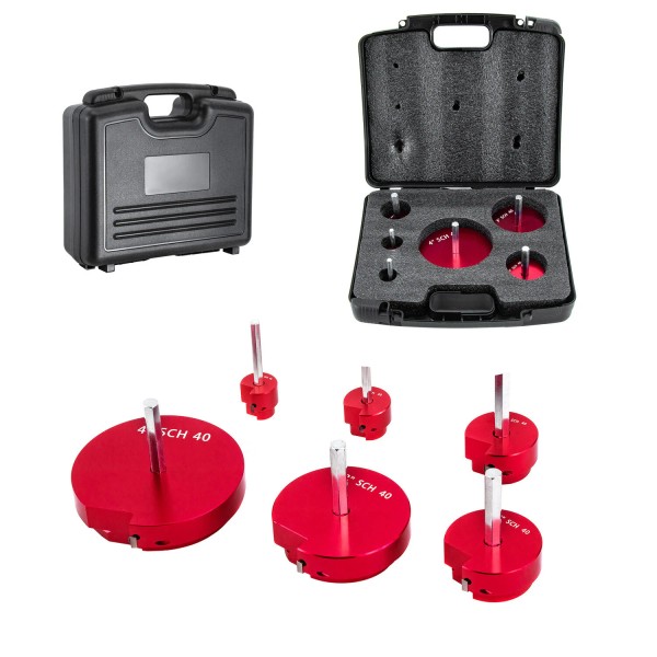 ASI Performance Red PPRK6 Plastic Pipe Fitting Reamer Kit for