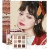 Flower knows LoveBear 9 Colors Eyeshadow Palette (Hazelnut Cocoa)