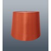 8" Faux Silk Orange Lampshades