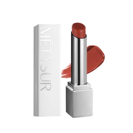 METYSUR 721# Guava Lipstick, Lasting Gloss, Moisturizing, Lightweight, Non-Sticky, Natural Shelly, Moisture, Natural, Beautiful Color, Won't Fall Off Plump Balm