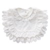 Baby Castle Bib, Primrose, Made in Japan, white (off-white)