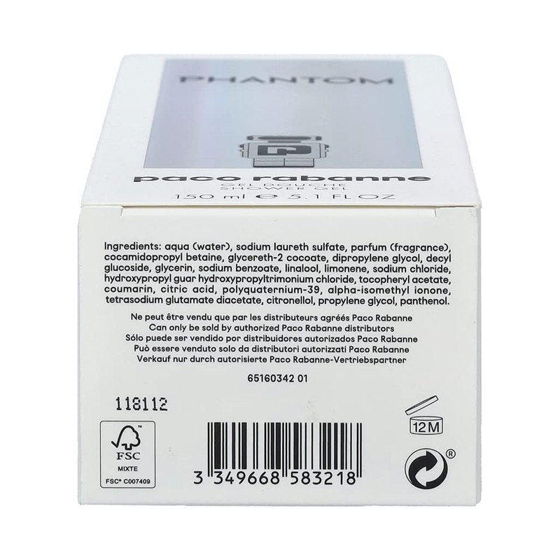 Paco Rabanne Shower Gel 150 ml
