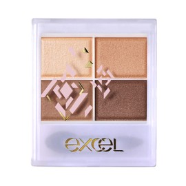 Excel SR03 '23 Skinny Rich Shadow (Royal Brown) Exclusive Design Eyeshadow Palette