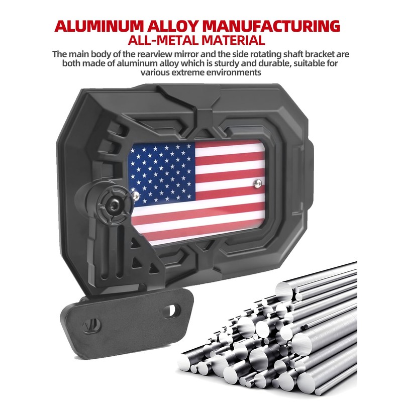 NKCELL POWER Mirrors Doors Off Compatible with Wrangler JK