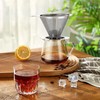 Pour Over Coffee Dripper, Slow Drip Paperless Coffee Filter, Pour