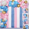 Baby Blue Sequin Backdrop Curtains 2 Pieces 2ftx8ft Glitter Baby