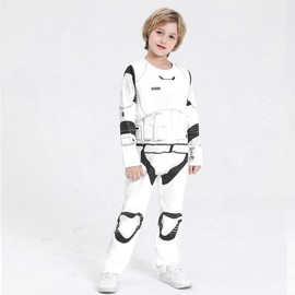 Varuotu Storm Costume Trooper Kids Deluxe Storm trooper Costume Boys Storm Solider Trooper Cosplay Outfits