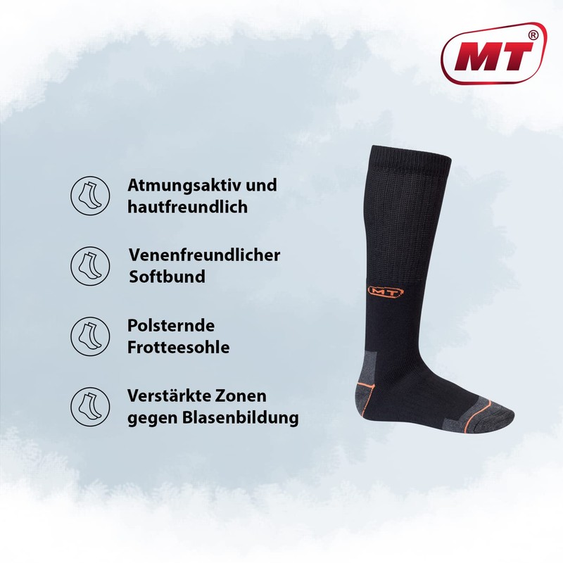 MT Men's Work and Leisure Socks (6 or 12 Pairs)