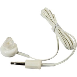 SoundLAB White Mono Magnetic Earphones with 3.5 mm Jack A013