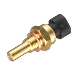 Dogary 1 PC Automotive Engine Temperature Sensor, Plug and Play Temperature Sensor Parts, OE: 15369305 1341856 55199579 2112-3851010 Replacement, Compatible with Delphi Models (Gold)