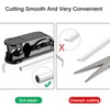 Malida Pipe Tube Hose Cutter Scissors tool,Cuts 1/4" 3/8" 1/2"