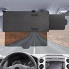EeeKitOnline Adjustable Car Sun Visor Anti-Glare Sunshade Extender Protects from