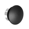 Homevacious Sink Basin Trim Overflow Cover Matte Black Brass Insert
