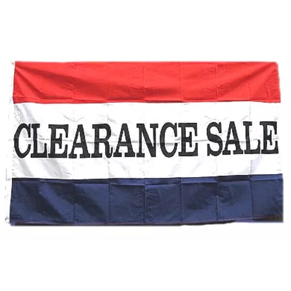 Home and Holiday Flags CLEARANCE SALE Flag 5' wide x