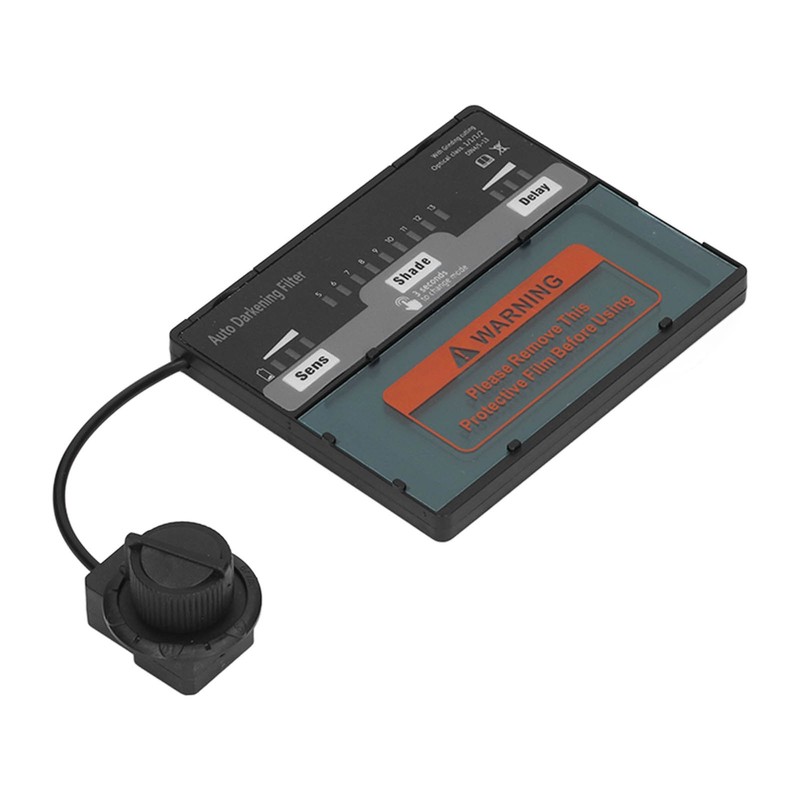 Auto Darkening Filter Welding Cover Adjustable Solar Helmet Lens Big