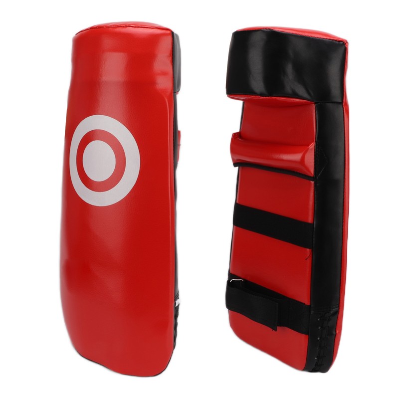 Boxing Kick Pad with Curved Punching Surface PU Leather Karate