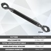 AICARS Motorcycle Handlebars Aluminum Alloy Motorcycle Cross Bar 22mm Adjustable