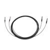 2PCS Fiber Optic Sensor Cable 0‑3600mm Detection Distance Through Beam