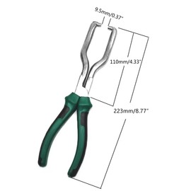 AIMALL Car Repair Tool Special Petrol Fuel Line Pliers Filter Hose Release Disconnect (8.77 inches)