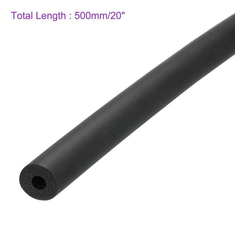 DMiotech 1/4" ID x 3/16" Thickness 20" Black Foam Grip