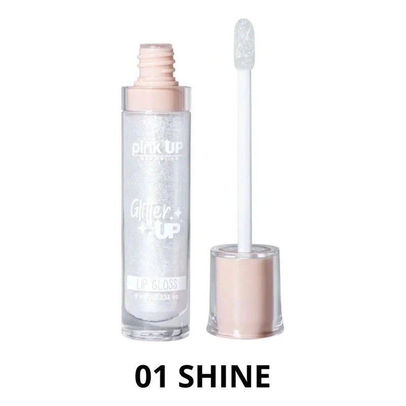 Lip Gloss Pink Up Glitter Up Brillo Hidratante Kit 6pzs