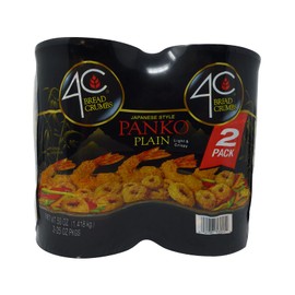 4C Plain Japanese Style Panko Bread Crumbs, 2 Pack