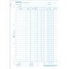 Avery Zweckform 1101 Inventur Punched A4 Display Book 50 Sheets