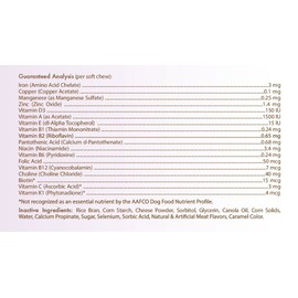 Healthy Breeds Multivitamin Daily Dietary Supplement - Over 200 Breeds - Vet Recommended Formula - Bacon Flavored Soft Chews