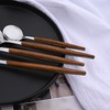 Uniturcky 20-Piece Silverware Set for 4, Stainless Steel Flatware Tableware