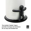 Umbra Buddy Counter Top Paper Towel Holder, Black, 11 x