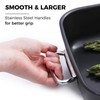 HONGBAKE Lasagna Pan 3 Inch Deep, 15x10" Baking Pan for