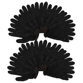 ULTECHNOVO 100pcs Food-grade Reusable Butyronitrile Gloves for Kitchen and Household Cleaning Thickened Protective Gloves Chemical Resistance for Cooking and Handling Tasks