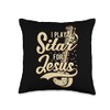 I Play Sitar For Jesus - Christian Throw Pillow