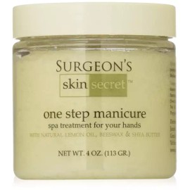 Surgens 서전스 스킨 시크릿 원 스텝 매니큐어/페디큐어 4oz. - 레몬 Surgens Skin Secret One Step Manicure/Pedicure 4oz. - Lemon [4 ounce (Pack of 1)]