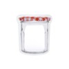 Kikkerland Jam Zipper Bag, Medium, Set Of 3, Clear