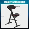 Poarmeey Portable Tattoo Chair Foldable Tattoo Arm Rest Adjustable Height