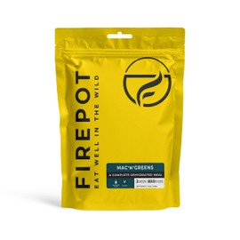 FIREPOT Mac'N'Greens - Healthy Plant Based Dehydrated Camping & Backpacking Meals (2 Servings)