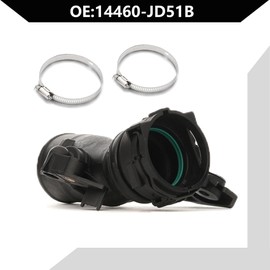 14460-JD51B，Air Intake Intercooler Turbo Pipe Hose,14460JD51B,For Nissan Qashqai/Qashqai+2 I J10 NJ10 JJ10E 1.5dCi 2007-2013 Intercooler Radiator Inlet Tube Line Pipe