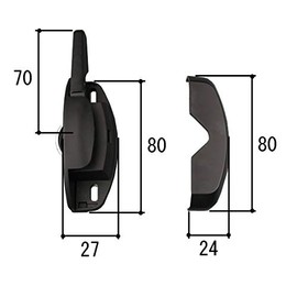 Sankyo Aluminum Crescent 99WB6037R0-KC