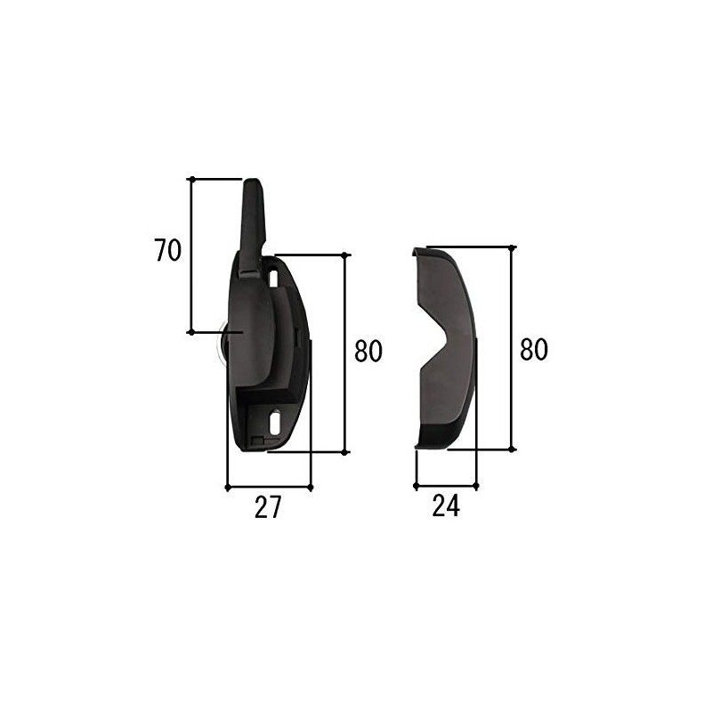 Sankyo Aluminum Crescent 99WB6037R0-KC