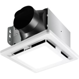 JOEAONZ Bathroom Exhaust Fan with Light 110 CFM, 6500K 800LM Household Ventilation Fan