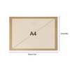 Kraft Paper Envelopes File Folders A4 Size Documents Paper Wallet,