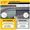 Maxzina Visor Rain Guards Compatible with 2023-2025 2026 Honda Pilot