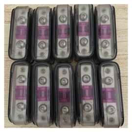 10PCS/LOT Mini ANL Fuse Holder Bolt-on Fuse Automotive Fuse Holders Fusible Link with Fuse 20A to 100A(with 10pcs 100A Fuse)